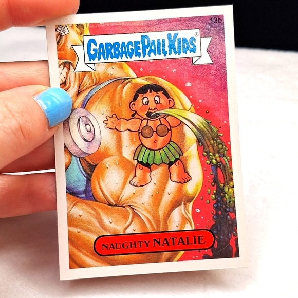 Garbage Pail Kids Naughty Natalie Collectible Card - Picture 1 of 4